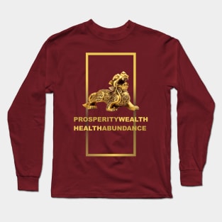 Prosperity Wealth Health Abundance Long Sleeve T-Shirt